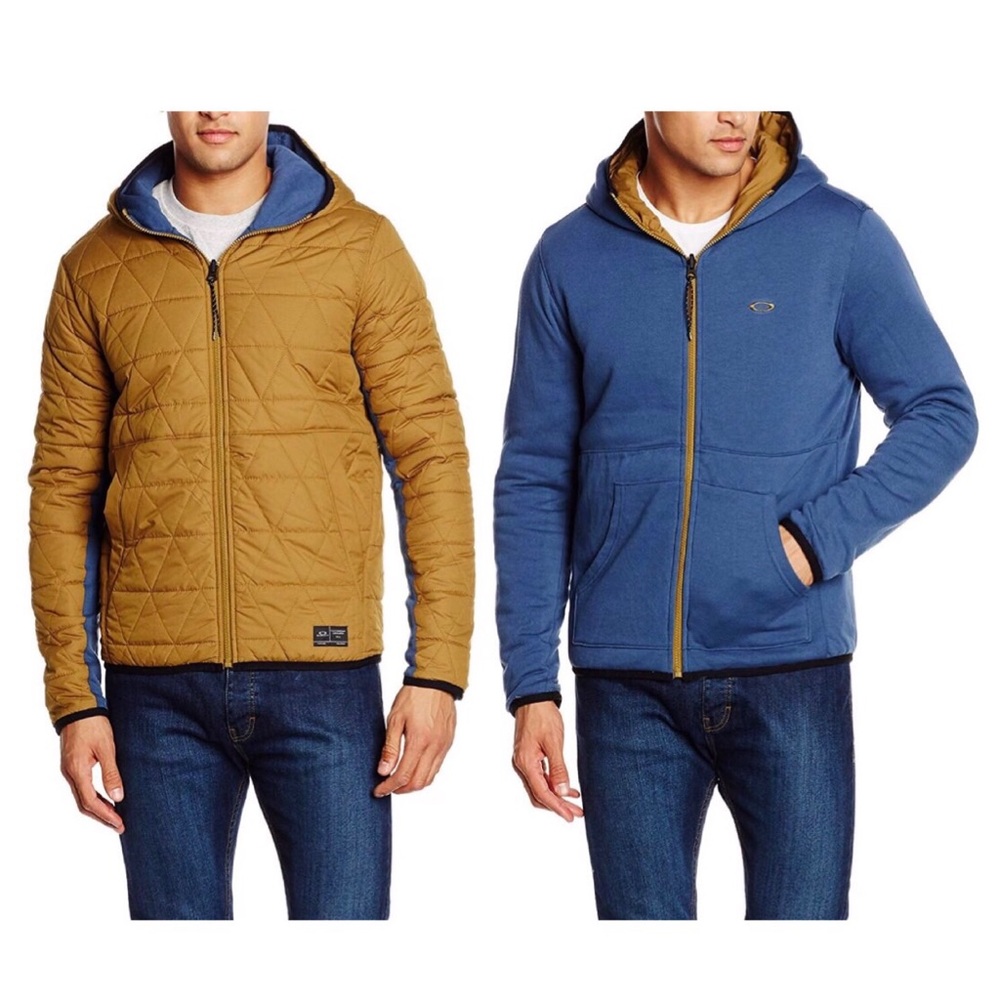 Oakley Two Face Reversible Zip Hoodie Jacket XXL